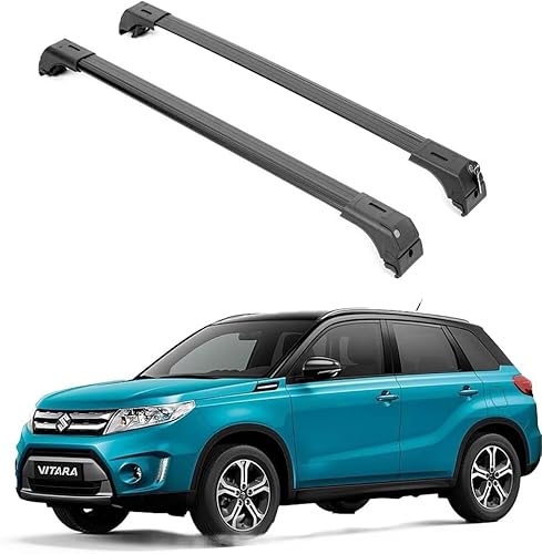 Dachgepäckträger Querträger für Suzuki Vitara ab 2015, Fahrradgepäckträger/Stützschienen Reisezubehör/Autoumbauteile von cchhHUAc