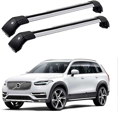 Dachgepäckträger Querträger für Volvo XC90 II 2015-2023, Fahrradgepäckträger/Stützschienen Reisezubehör/Autoumbauteile von cchhHUAc