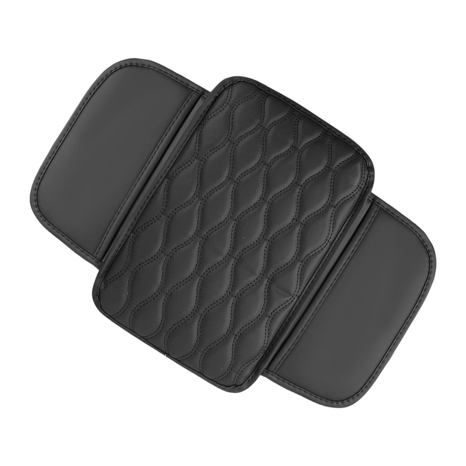 Armrest Pad Protector, Vehicle Console Cover, Armrest Storage Box Cover, Sponge Pad Armrest, Car Console Protector with Sturdy PU Leather Material for Automotive Vehicles Accessories von ccuzs