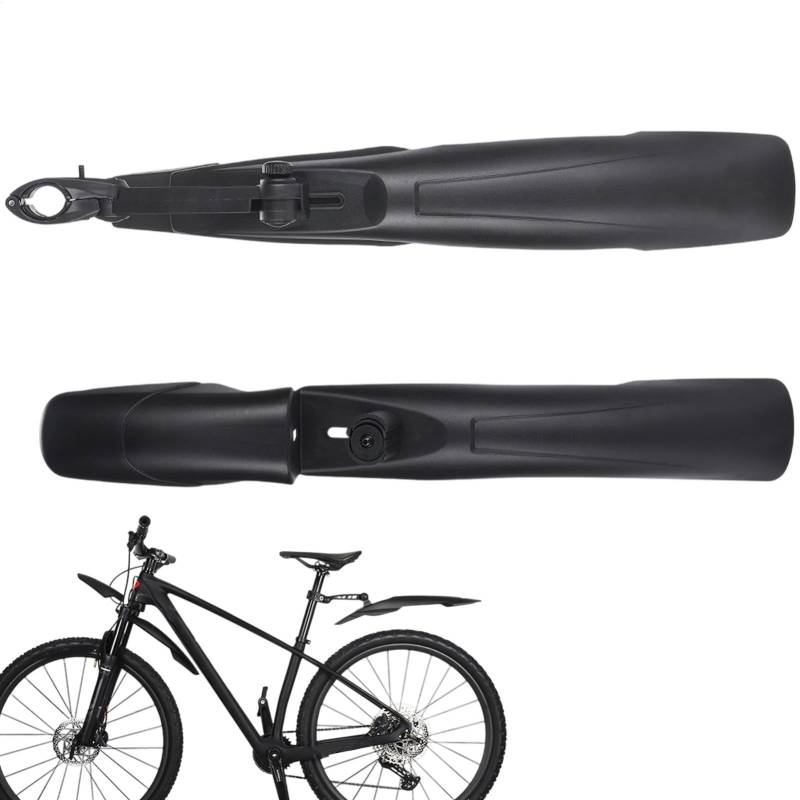 Sturdy Tire Mud Guard, Adjustable Bikes Mudguards, Quick Release Bikes Fenders, Extra Wide Bicycles Fenders with Quick Release Installation for Mountain and Road Bikes, Wide and Long Sturdy Design von ccuzs