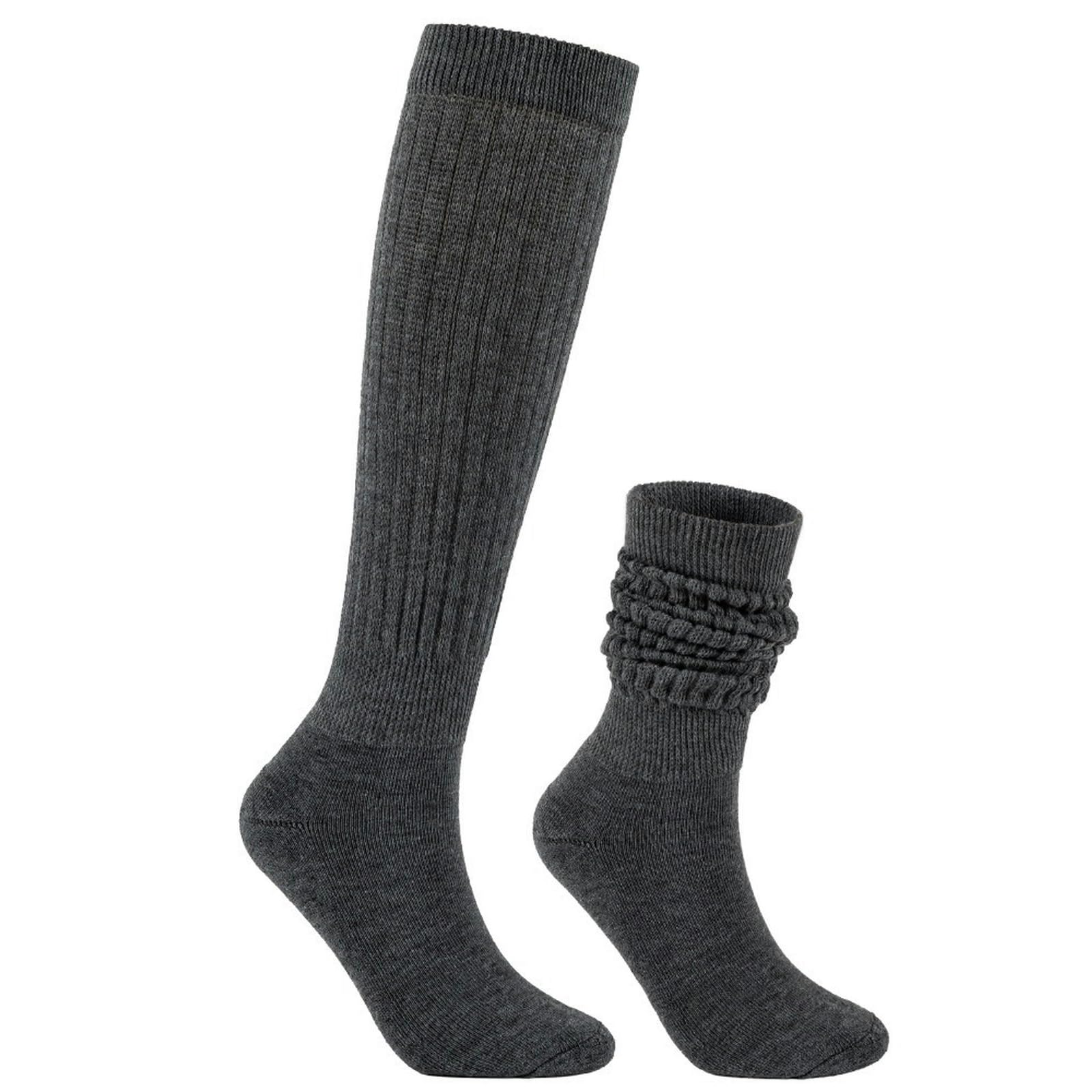 chanstore 3 Paar – Europäische und amerikanische Frühlings- und Sommersocken, mittelhohe Florsocken, schlichte, einfarbige atmungsaktive Mittelrohrsocken, Dunkelgrau von chanstore