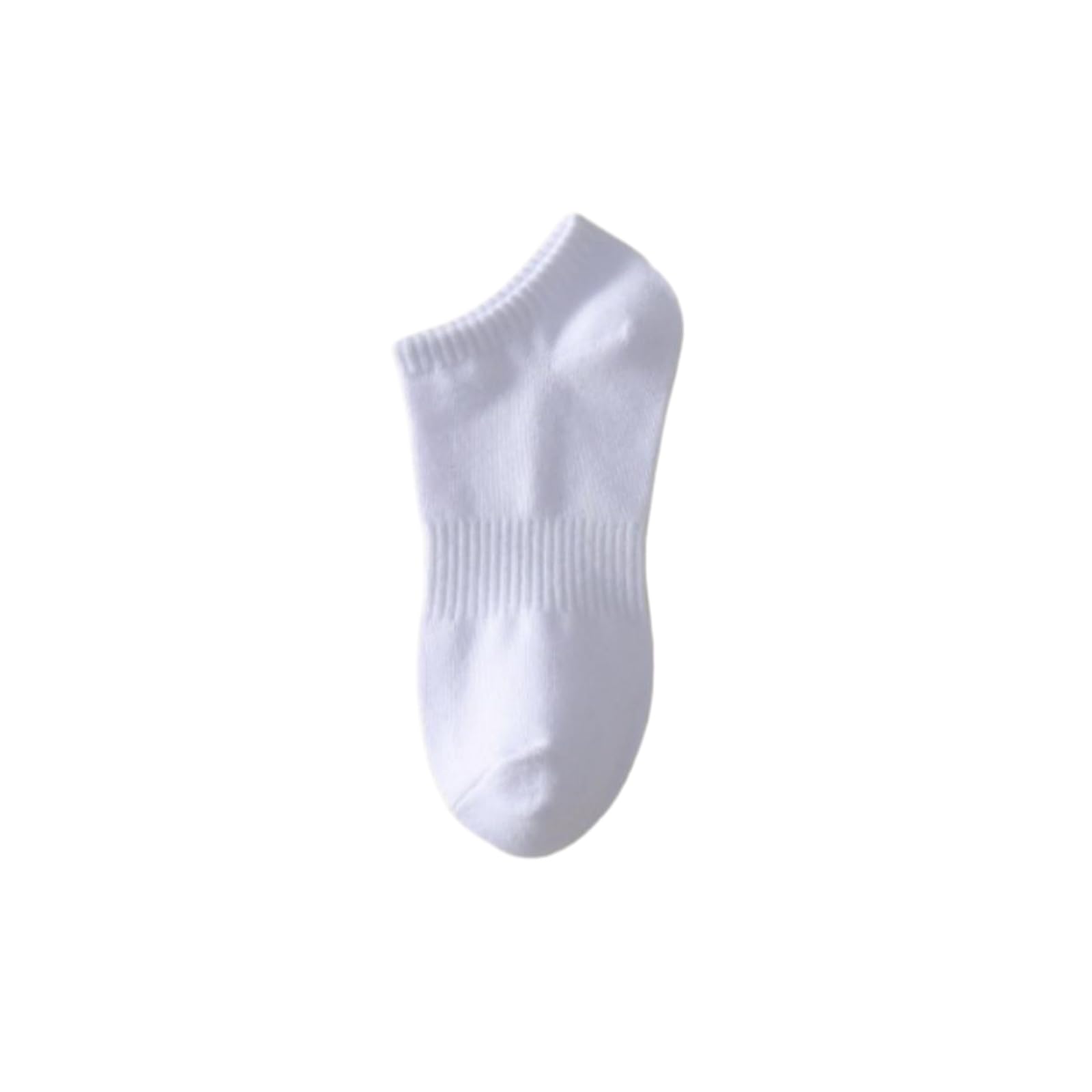 chanstore 3 Paar - Paar Herren Medium Socken Reine Baumwolle Weiß Sport Lange Socken Frühling und Herbst Baumwollsocken Kurzschlauch Weiß von chanstore