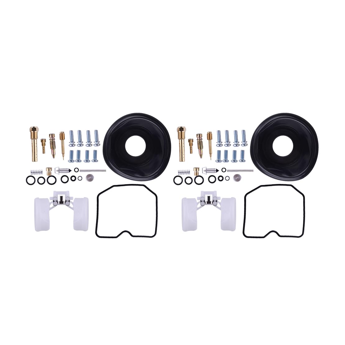 2Sets Vergaser Reparatur Schwimmer Membran Kits Fit Für Kawasaki ER500 ER5 1998-2005 von ciciTree