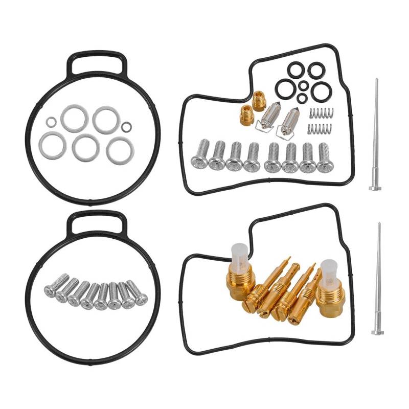 ciciTree 2 Sätze Vergaser Reparatur Vergaser Rebuild Kit Fit für Honda Goldwing GL1500 1988-1991 von ciciTree