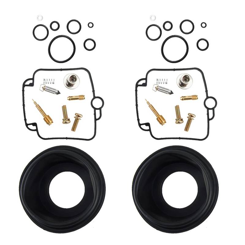 ciciTree 2Set Carburetor Vakuummembran Reparatur Rebuild KIT für Aprilia Pegaso 650 Cube BMW F650 von ciciTree