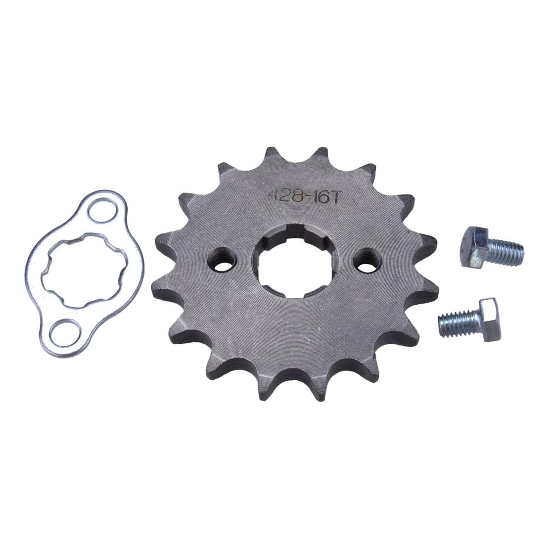 ciciTree 428 16T 20mm Front Sprocket Kit für ATV Lifan YX Loncin Zongshen Pit Dirt Bike Sunl von ciciTree