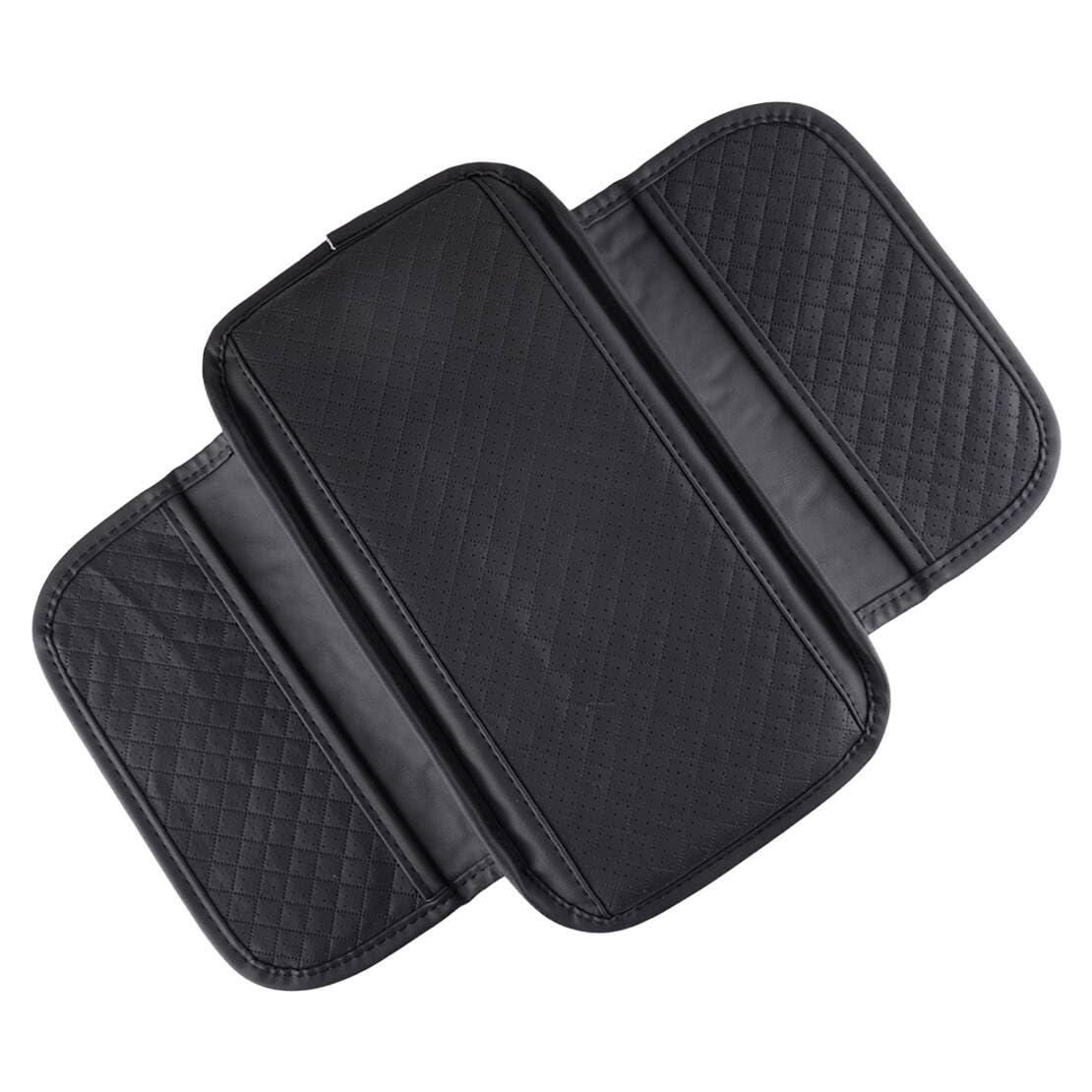 ciciTree Mittelkonsole Armlehne Box Matte Pad Kissenabdeckung seitliche Ablagetasche für Auto Schwarz von ciciTree