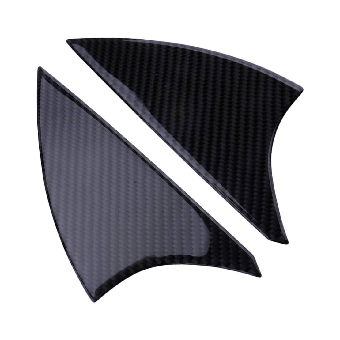 ciciTree Schwarze Kohlefaser Innenraum Fensterheber Aufkleber Trim Cover kompatibel mit Dodge RAM 1500 2013-2018 von ciciTree