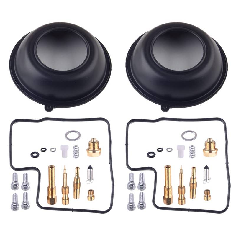 ciciTree Vergaser Reparatursatz Carb Fix Rebuild Set Plunger Membranen Fit für Honda Shadow 500 VT500C 1983-1985 von ciciTree