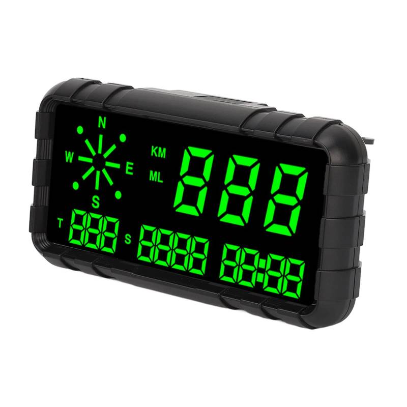 Auto-HUD, Digitales Universal-GPS-HUD-Tachometer-Display Head-Up-Display-Tachometer mit Übergeschwindigkeitswarnung/Müdigkeits-Fahralarm für Auto-LKW-Pickup-SUV von ciciglow