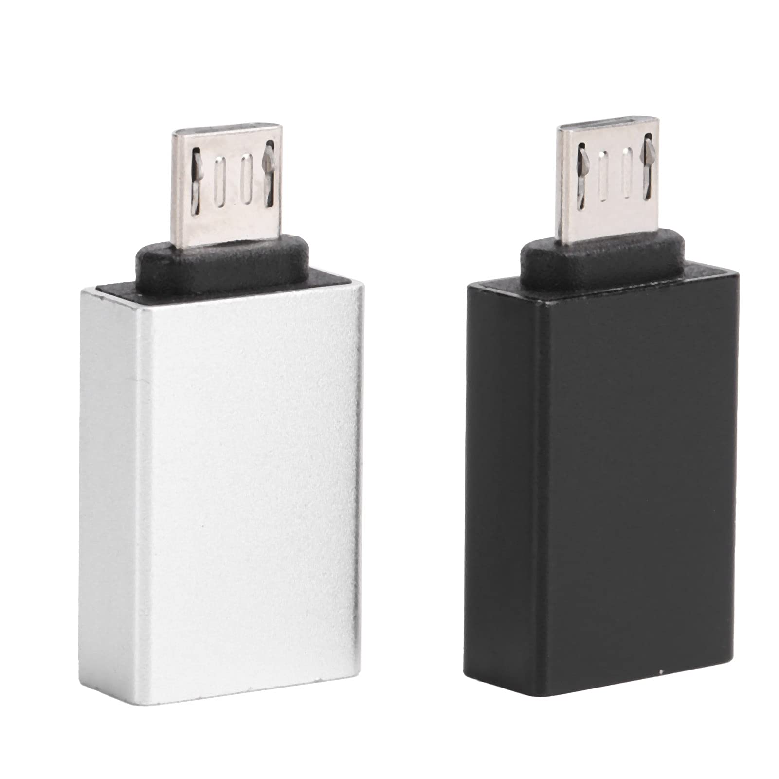 ciciglow Adapter Converter USB, 2Pcs USB to for Android Adapter USB Micro OTG für Laptop Phone PC Gamepad Datenübertragung Aufladen von ciciglow