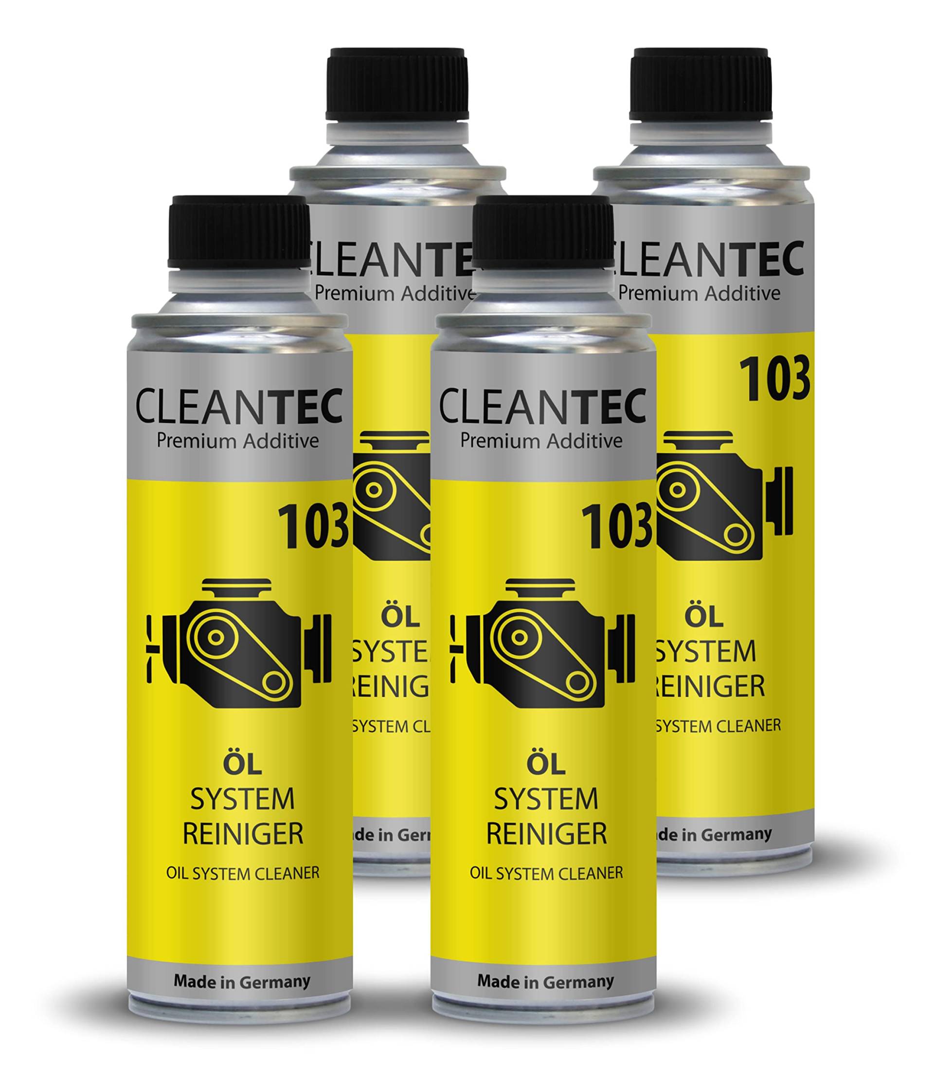 CleanTEC 103 Motorspühlung Motorreinigungs Additiv Ölschlammspülung beim Ölwechsel Engine Flush (4) von cms CleanTEC GmbH