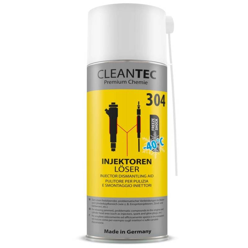 CleanTEC 304 Injektoren und Glühkerzen löser mit Kälteshock löst festsitzende Verbindungen 400ml (1) von cms CleanTEC GmbH