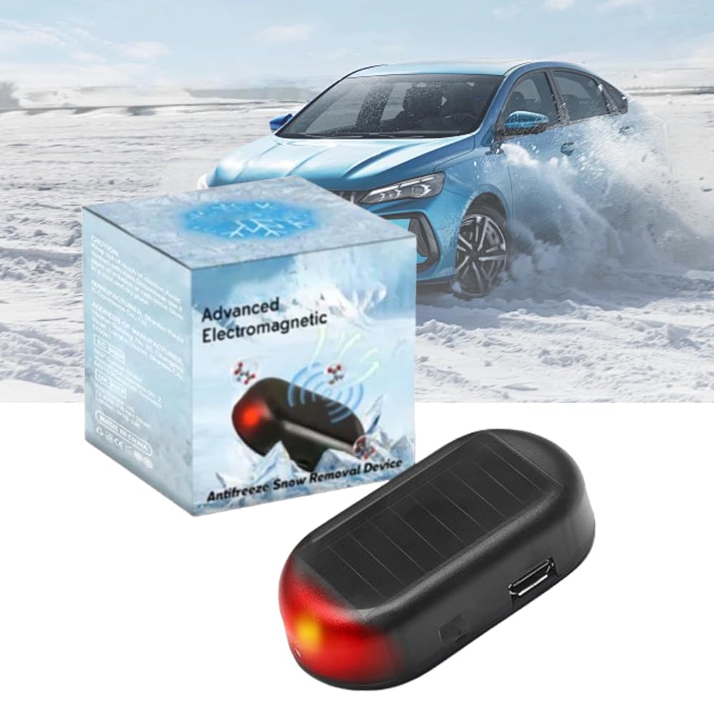 Auto Enteiser, Anti-Snow Tragbare Kinetische Molekularheizung, Elektromagnetische molekulare Interferenz Frostschutzmittel Schneeräumungswerkzeug, Mikrowellen Molekular Enteisung Instrument (1PCS) von comepew