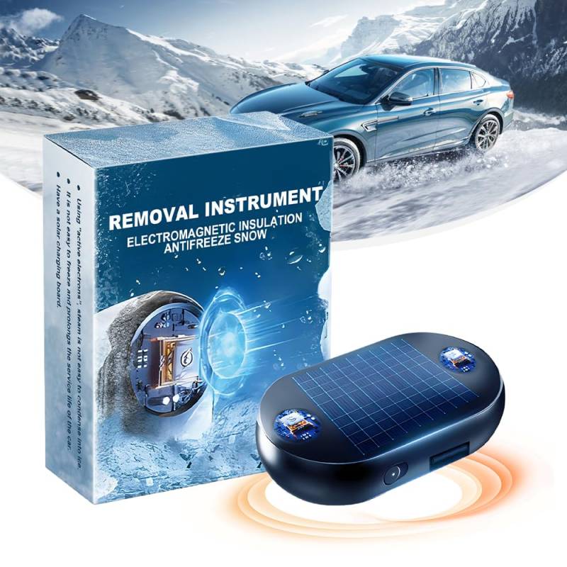 Auto Enteiser Tragbare Kinetische Molekularheizung, Elektromagnetische molekulare Interferenz Frostschutzmittel Schneeräumungswerkzeug, Mikrowellen Molekular Enteisung Instrument Anti-Snow (1PCS) von comepew