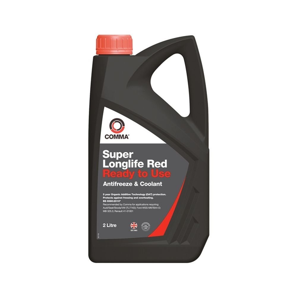 Comma SLC2L Super Red Gefrierschutzmittel und Kühlmittel 2 L von COMMA