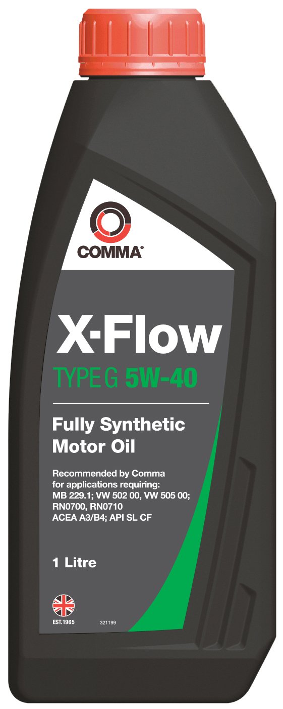Comma XFG1L X-Flow Type G 5W-40 Synthetisches Motoröl 1 L von comma