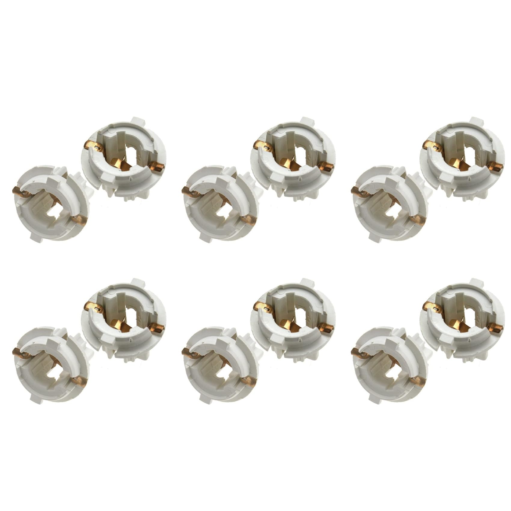 coserori 12 x Rücklicht-Lampenfassungen, 2 Stück, für X5, E53, E70, F15, F85, 1 von coserori