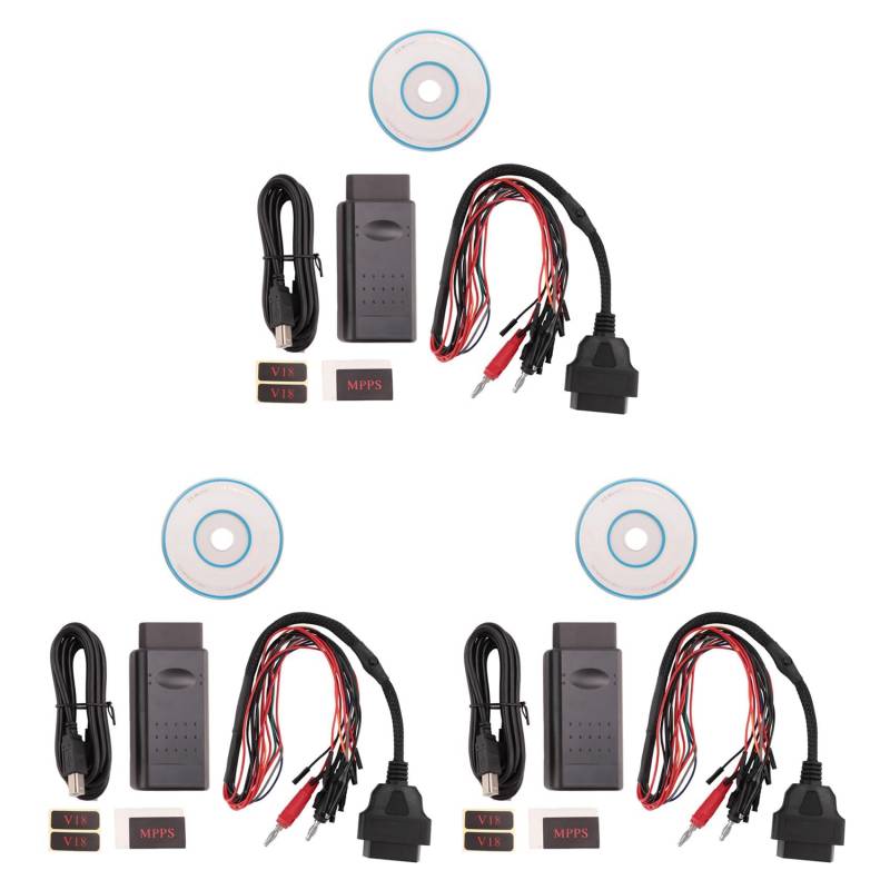 coserori 3X MPPS V18 Main + TRICORE + MULTIBOOT mit Breakout Tricore Cable Auto Detect Tool von coserori