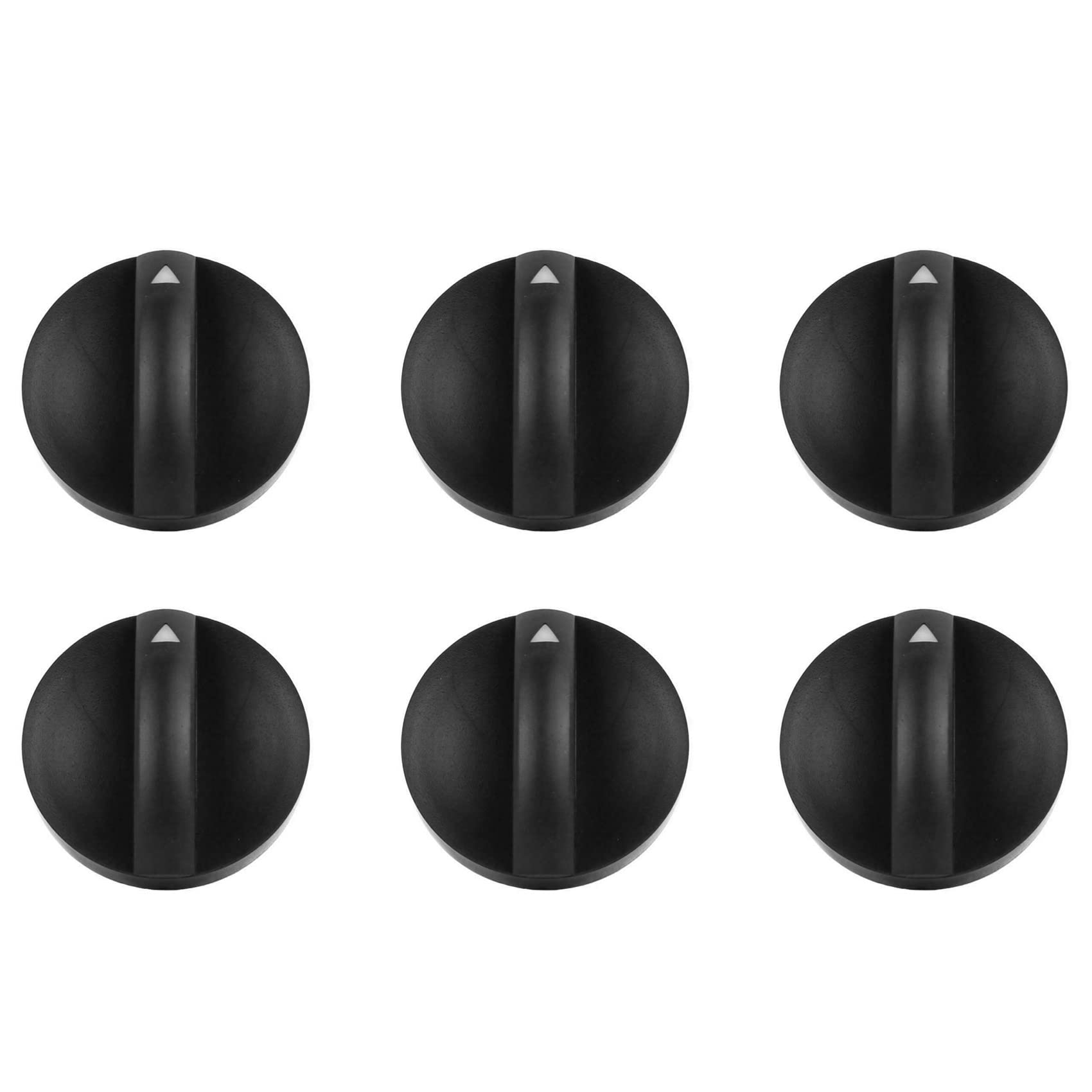 coserori 6X Auto Klimaanlage A/C Panel Steuerung Schalter Knob Schwarz für 2004-2011 55905-0K011 559050K011 von coserori