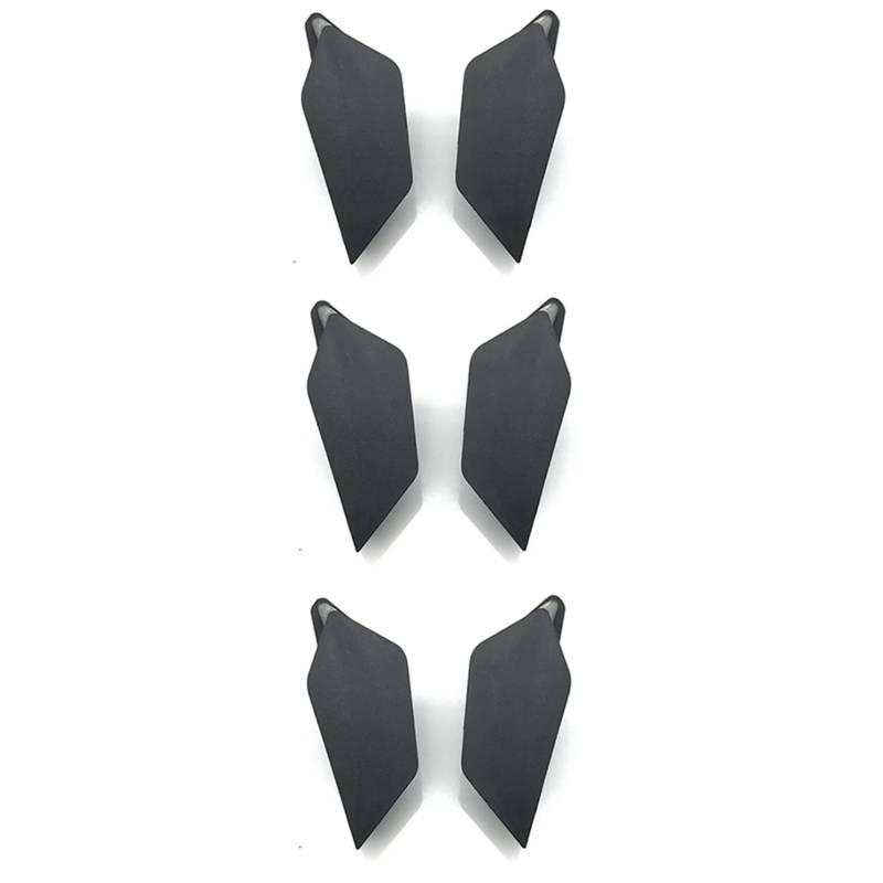 coserori 6X Motorrad Roller Verkleidung Spoiler Winglets Dynamischer Flügel Kit Aerodynamische Winglets für von coserori