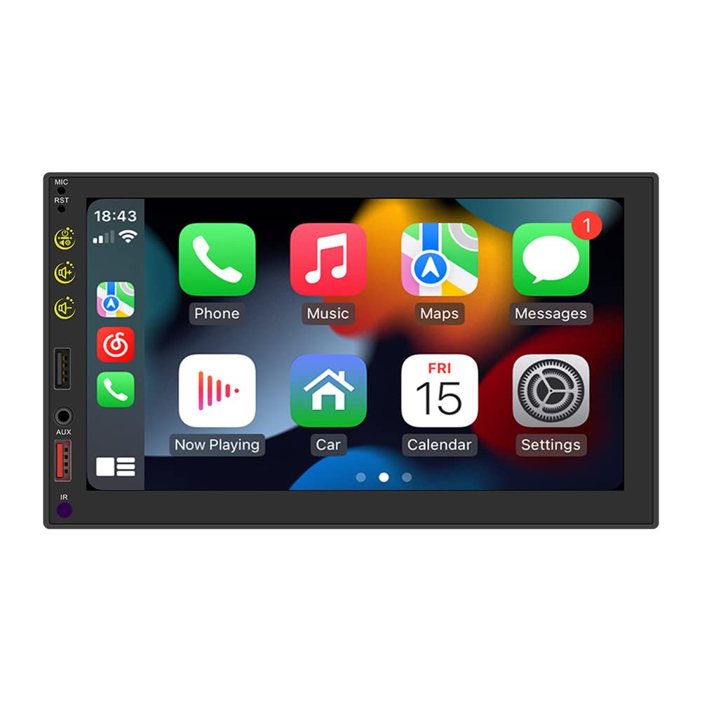 coserori Autoradio Auto-Player Auto MP5-Player Multimedia-Player 7-Bildschirm Radio (1 Stück) von coserori