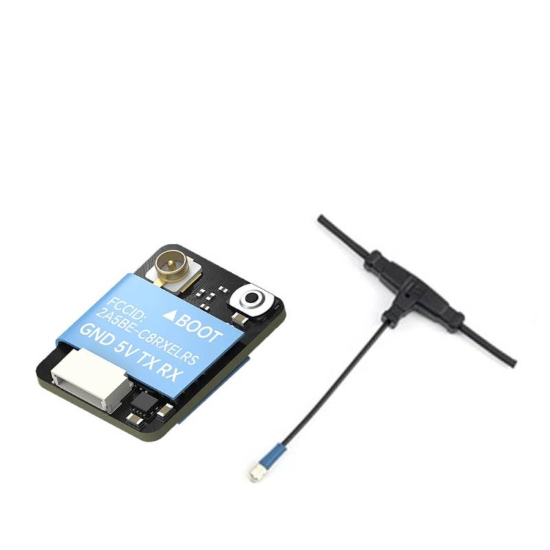 coserori ELRS 868/900MHz Nano RX Empfänger Open Source mit 40mm Antenne für RC FPV Racing Drohne von coserori