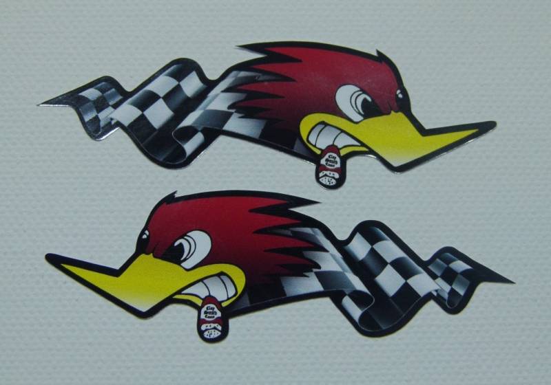 cut-it folientechnik & design MG302 / 2X Horsepower Aufkleber je 19x6,5cm Hot Rod Retro Sticker V8 Speed Oldschool Bike Vintage Racing USA Oldtimer von cut-it folientechnik & design