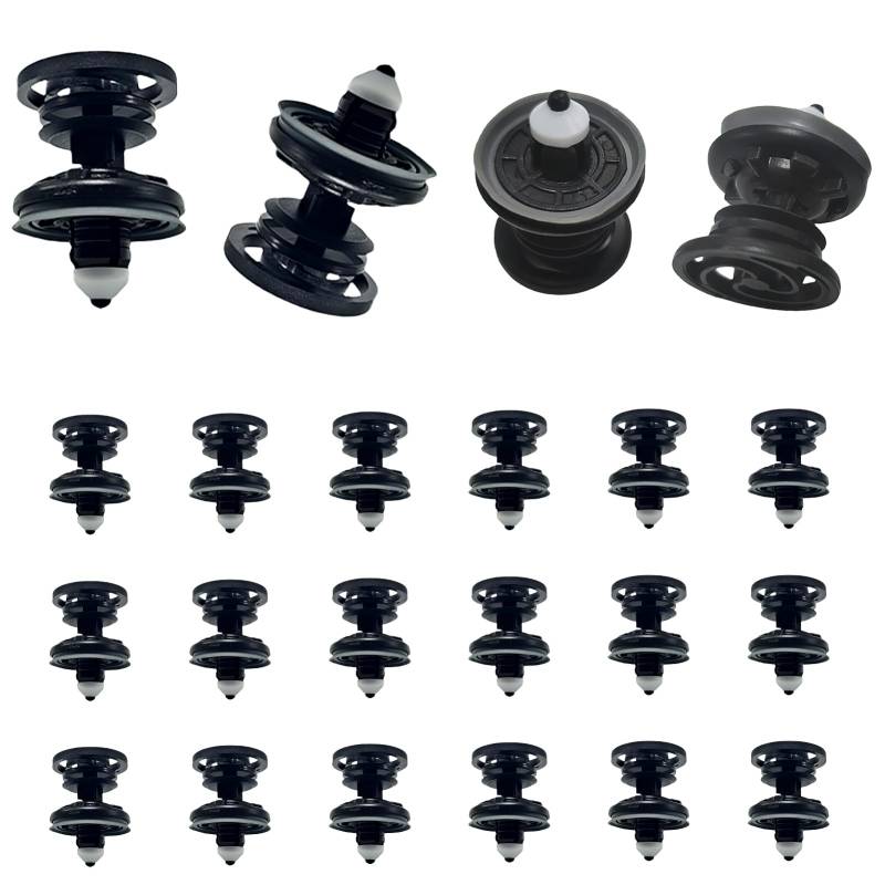 22er Pack Türverkleidungs-Befestigungsclips, Ersatzclips für VW T5, 7L6868243 Halterungen, Montageclips für A1, A4, A5, A6, Golf 5 6 7 von cxxtkcxxlc