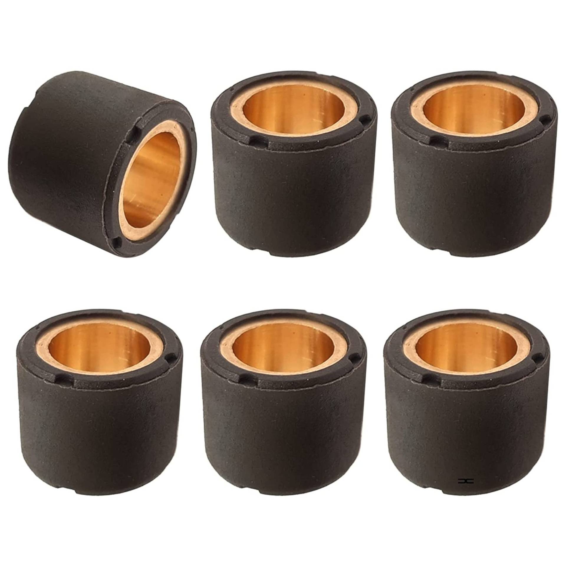 (6x) VARIOGEWICHTE VARIOROLLEN 15x12MM 3.0G ZU 9.0G VARIOMATIK MOPED ROLLER 50CC MBK BOOSTER NITRO OVETTO STUNT BWS AEROX NEOS (3.0G) von cyclingcolors