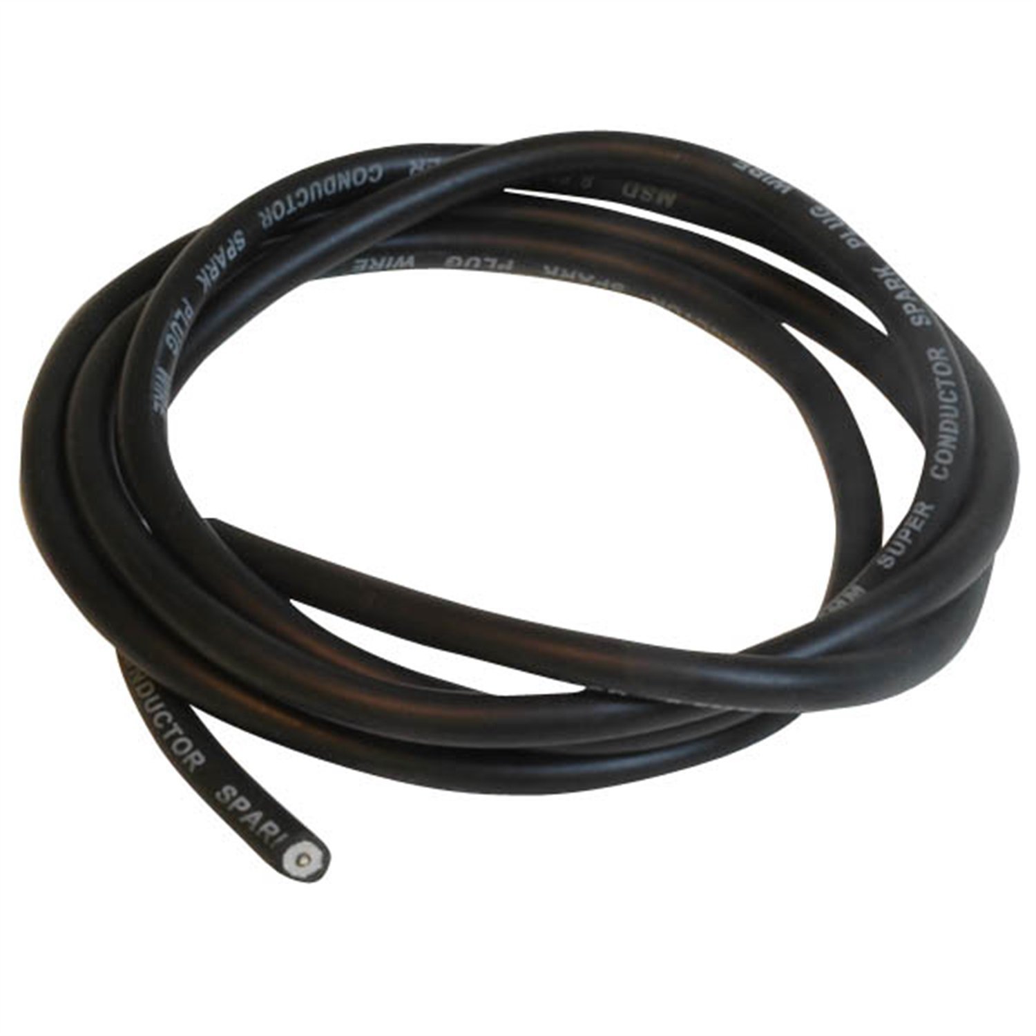 ZÜNDKABEL 5MM 6MM 7MM ZÜNDUNGSKABEL ZÜNDKERZE SCHWARZ KUPFER KABEL PVC AUTO MOTO MOPED MOTORRAD (⌀6mm, länge 5m) von cyclingcolors