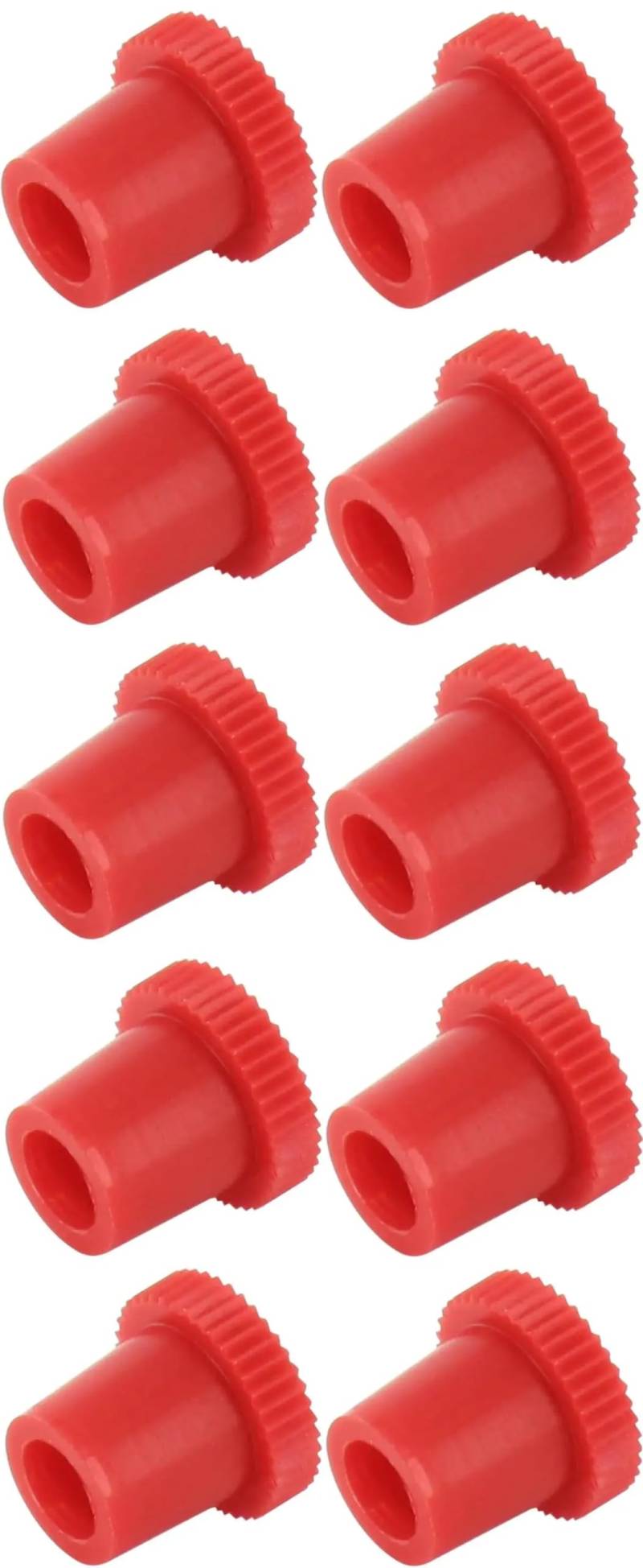 cyclingcolors 10x schmiernippel abdeckung rot kappe schutzkappen Fettpresse Nippel traktor rasenmäher auto motorrad roller von cyclingcolors