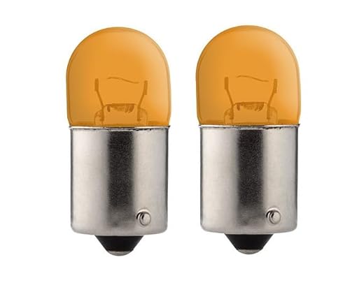 cyclingcolors 2x glühbirne ORANGE BA15S 24V 5W glühlampe auto motorrad moped roller traktor LKW Lieferwagen von cyclingcolors