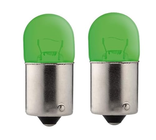 cyclingcolors 2x glühbirne VERT BA15S 24V 5W glühlampe auto motorrad moped roller traktor LKW Lieferwagen von cyclingcolors