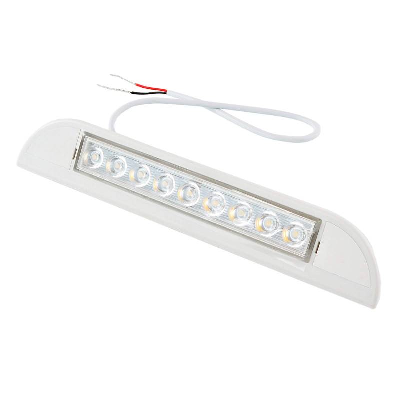 deiwo Aussen Leuchte LED 12V 23 cm 400 Lumen wasserdicht für Wohnwagen & Wohnmobil von deiwo