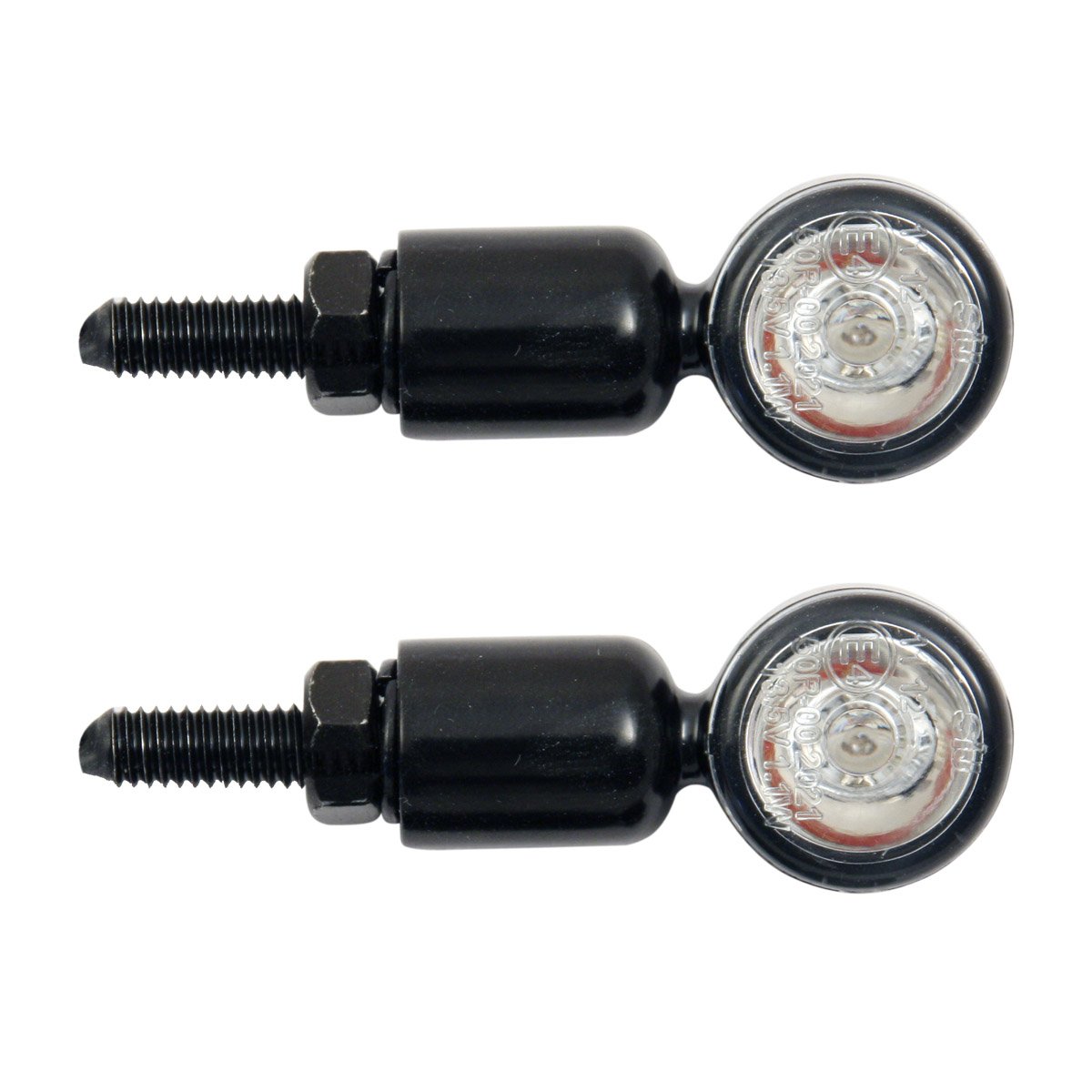 devil eyes 611000 Micro LED-Mini-Blinker-Set aus Metall Micro Motorradblinker für Motorrad Quad Scooter Roller ATV E-Geprüft und Eintragungsfrei, 36 von devil eyes