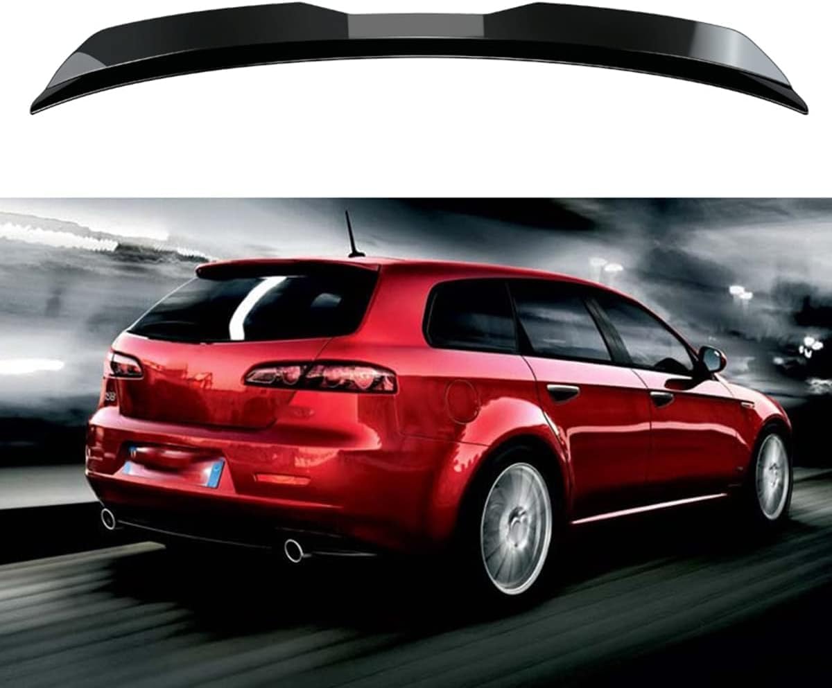 Rear Spoiler für Alfa Romeo 159 2005 2006 2007 2008 2009 2010 2011 Kofferraumspoiler Rear Wing Car Roof Spoiler Spoiler Wings Heckklappe Dachspoiler Accessories， von dmSJEr