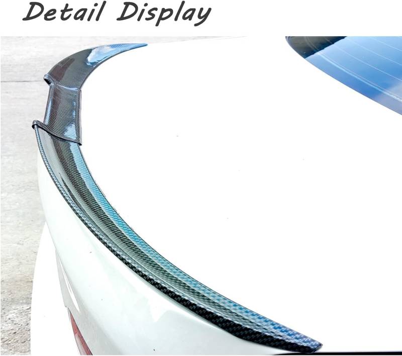 Rear Spoiler für Alfa Romeo 159 Sedan 939 2006 2007 2008 2009 2010 2011 2012 Color Kofferraumspoiler Rear Wing Car Roof Spoiler Spoiler Wings Heckklappe Dachspoiler Accessories， von dmSJEr