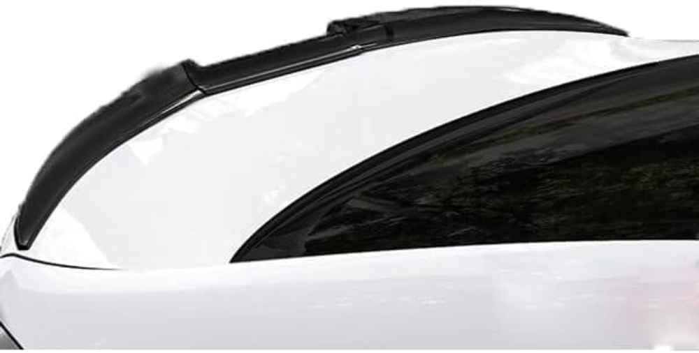 Rear Spoiler für Tesla Model 3 Model S Model X Kofferraumspoiler Rear Wing Car Roof Spoiler Spoiler Wings Heckklappe Dachspoiler Accessories，,normal-B-Gloss Black von dmSJEr