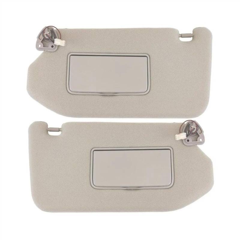 Verstellbarer Sonnenschutz Compatible für Infiniti QX60 2014 2015 2017 kompatible Fahrzeuge Effektiver UV Schutz,A Pair of Beige von dmksa