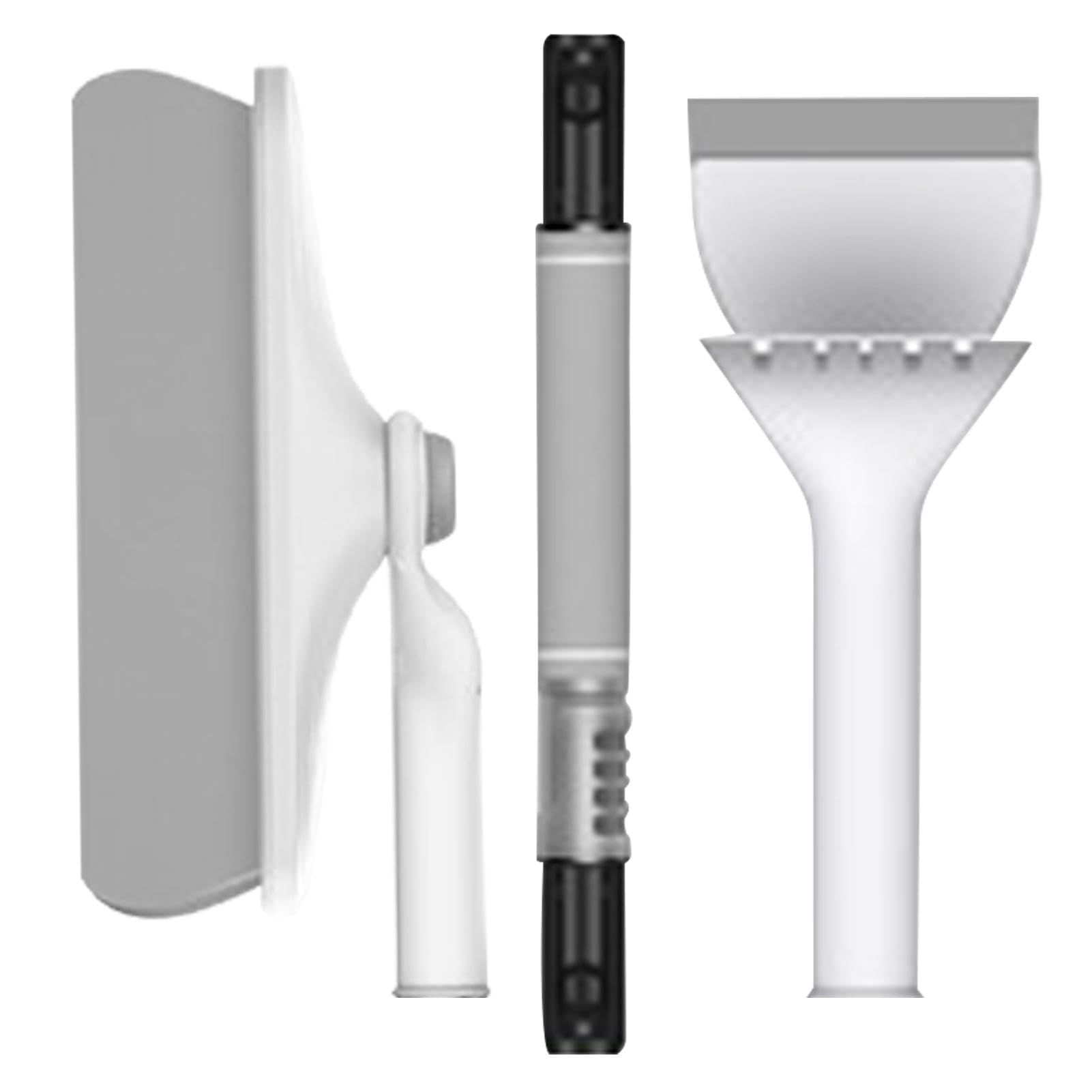 dmqdu Schneeschaber für Auto, Schneeschaber für Windschutzscheibe | Schneeschaber mit ergonomischem Griff, Werkzeug für Winterfenster, multifunktionaler Schaber für von dmqdu