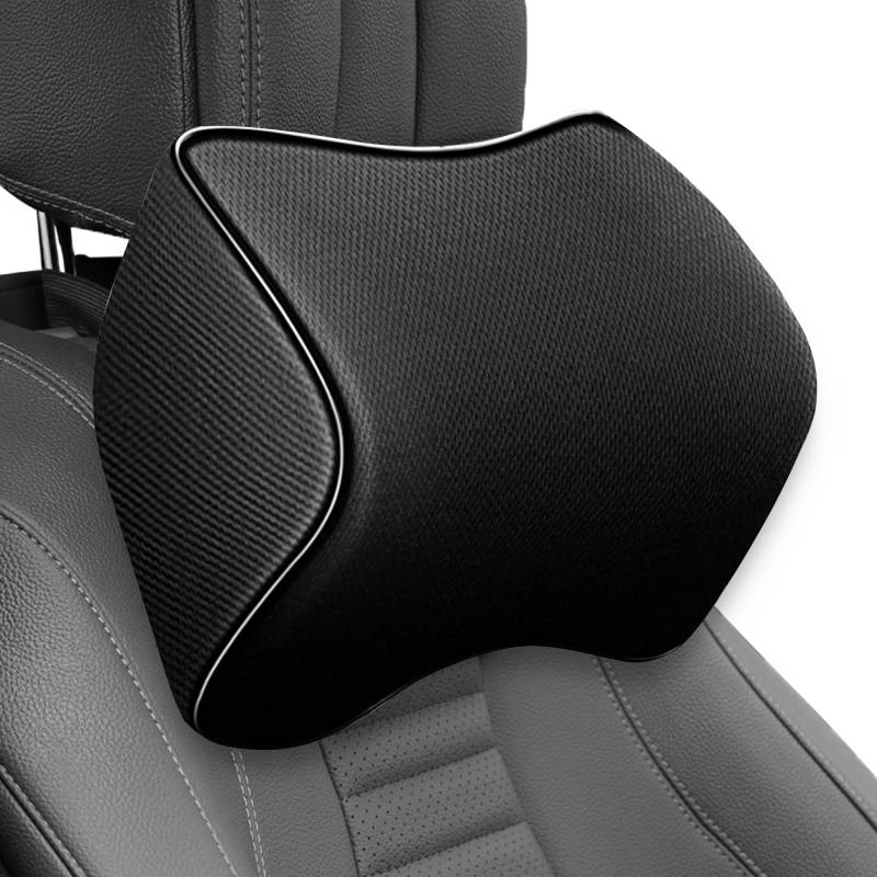 duoyif Auto Kopfstütze Kissen Auto Nackenkissen, Nackenstütze Auto Memory Foam Autositz Nackenkissen, Reisekissen Auto Reise Nackenkissen für Fahren Büro Gaming Sitz, Schützen Sie die Halswirbelsäule von duoyif