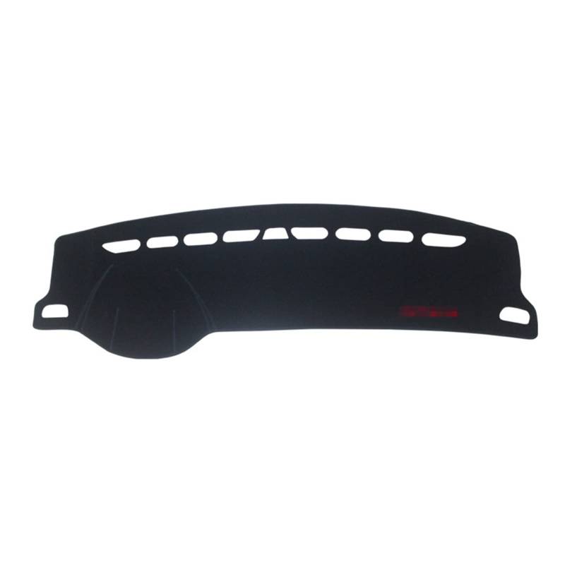 Auto Abdeckung Matte Sonnenschutz Pad Für Skoda Für Octavia A7 MK3 5E3 5E5 2015-2020 Instrumententafel Teppiche Protector Auto Dash Matte Teppich(Linkslenker, Schwarze Seite) von dzstnbhd