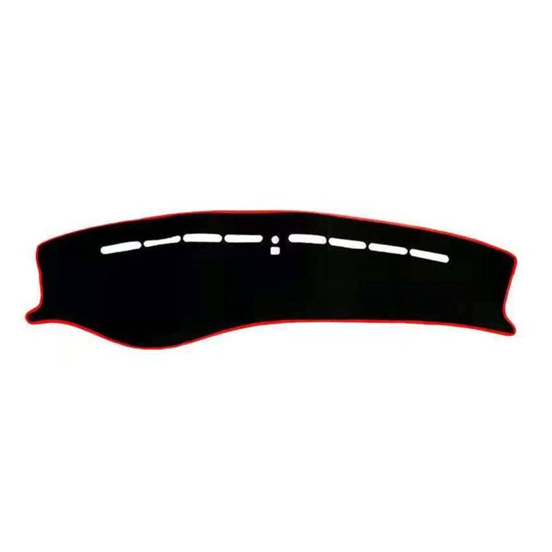 Auto-Abdeckung Schutzpolster Für Für Sonata EF 1998 2004 2003 2002 2001 2002 2003 2004 2005 -Sonnenschutz-Teppich Auto Dash Matte Teppich(Red Edge) von dzstnbhd