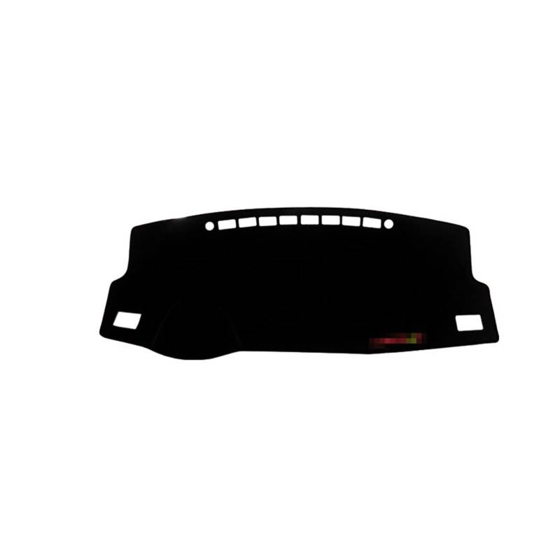 Auto- Vermeiden Licht Pad Für Für Corolla 2014 2015 2016 2017 2018 Instrumentenplattform Schreibtischabdeckung Matten Auto Dash Matte Teppich(Front Black Side LHD) von dzstnbhd