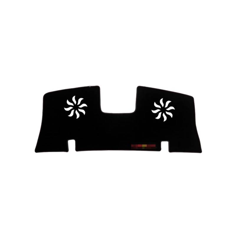 Auto- Vermeiden Licht Pad Für Für Corolla 2014 2015 2016 2017 2018 Instrumentenplattform Schreibtischabdeckung Matten Auto Dash Matte Teppich(Rear Black Side) von dzstnbhd