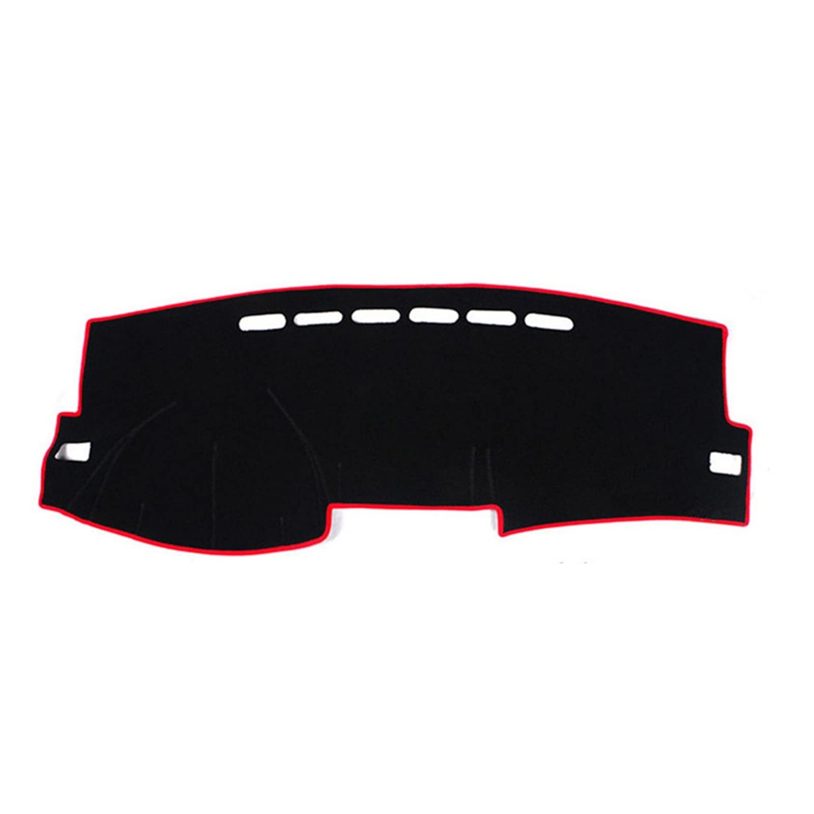 Für Für Corolla 2006 2007 2008 2009 2010 2011 2012 2013 Auto Abdeckung Matte Pad Dash Sonnenschutz Instrument Schützen Teppich Auto Dash Matte Teppich(Red Edge) von dzstnbhd