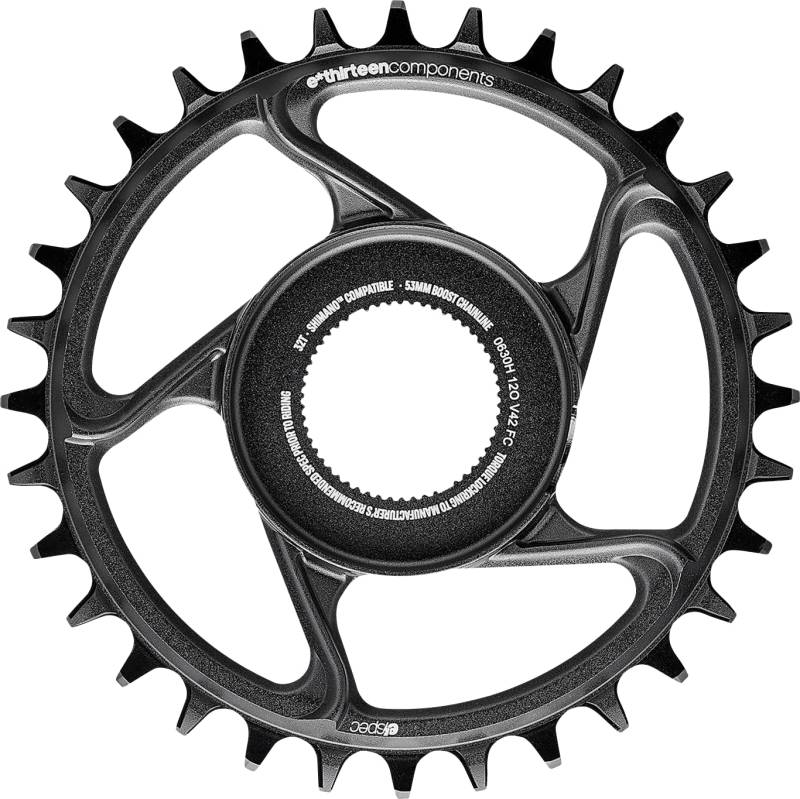 e*spec Direct Mount Kettenblatt - Aluminium - 32 Zähne - Shimano E8000 / EP8 - schwarz von e*thirteen