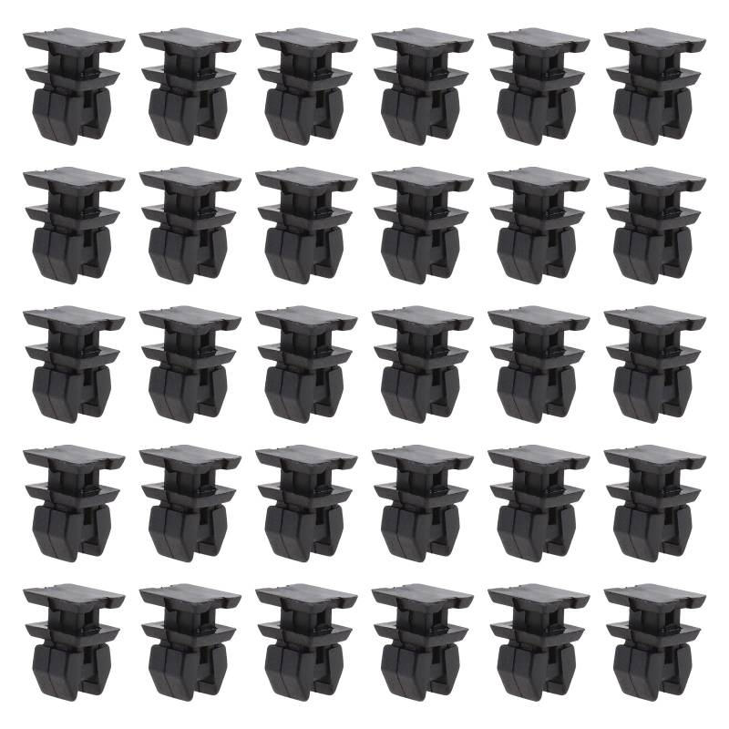 eMagTech 30 Stück Auto Ladekantenschutz Leiste Clips Kompatibel mit Mercedes-Benz SLK W170 W17 CLK W208 W209 SL W230 S W220 W140 Vaneo W414 CLS W219 Türpanelklemmen Verkleidungsbefestigungen von eMagTech