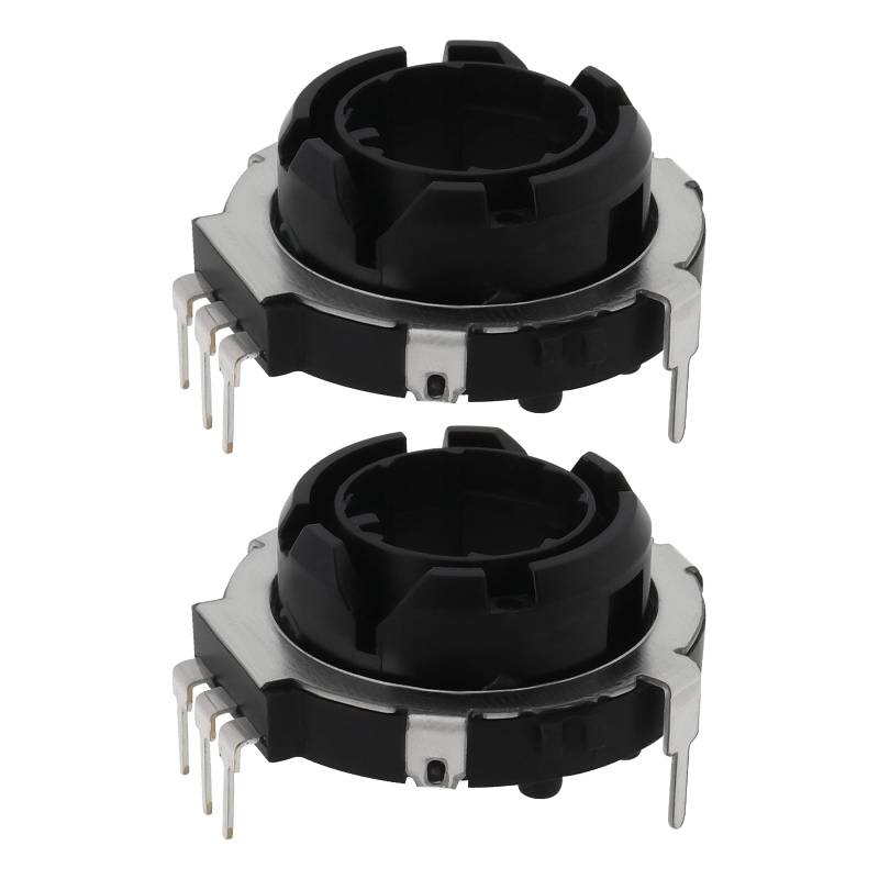 eMagTech 2 PCs Hohlwellen-Encoder EC25 SRGP200200 Encoder für Auto-Lautstärkeschalter Kompatibel mit Cuisinart TOA-65 Toaster über Drehregler von eMagTech